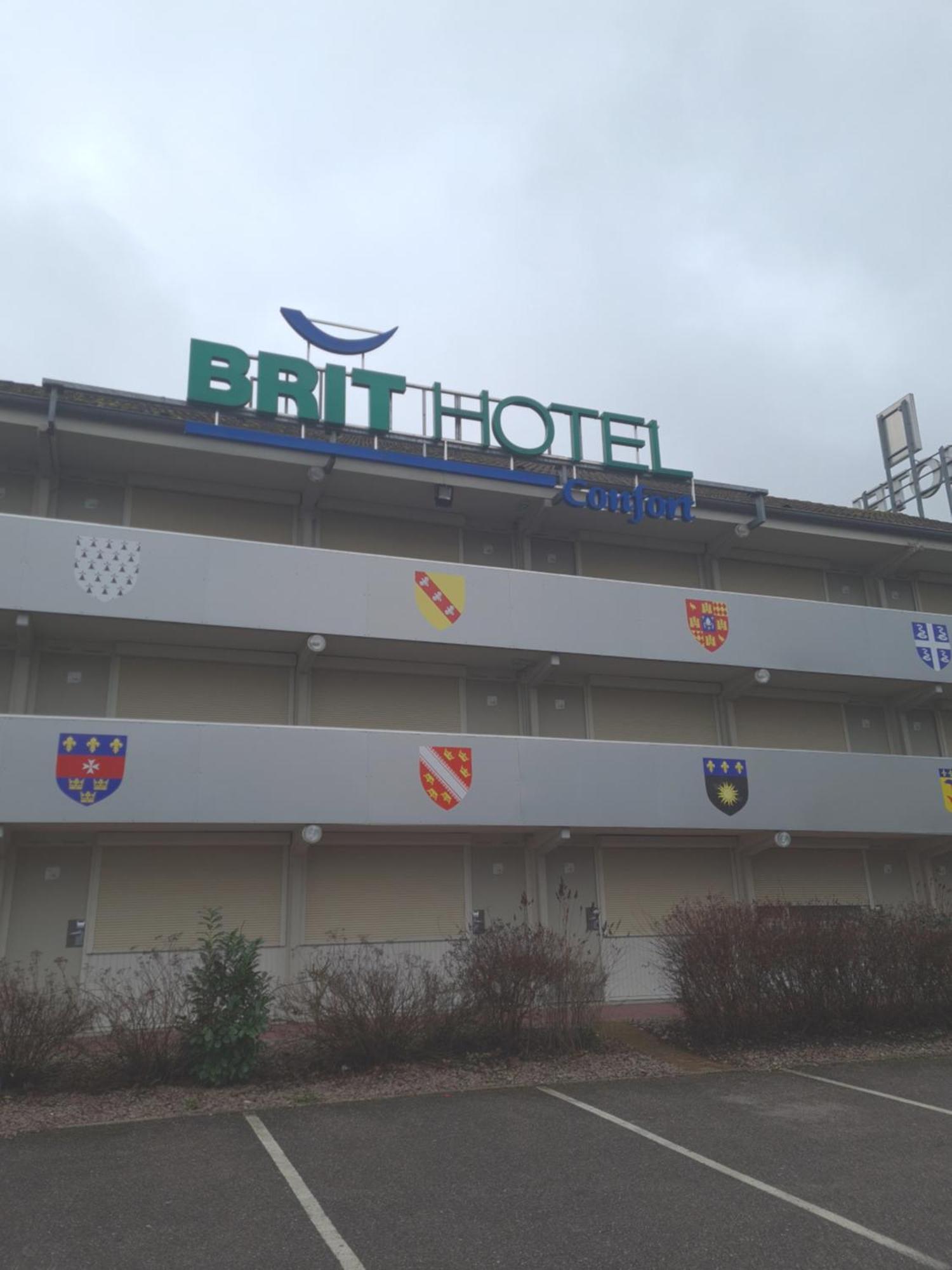 Brit Hotel Confort Nancy Lunéville Exteriör bild